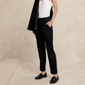 Banana Republic, black Ryan pants